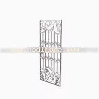 Gate Fence Steel 3d model