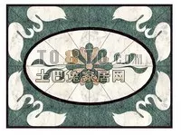 Rome Color Floor Tile 3d model