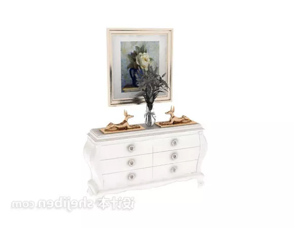 Office File Cabinet 3d model
