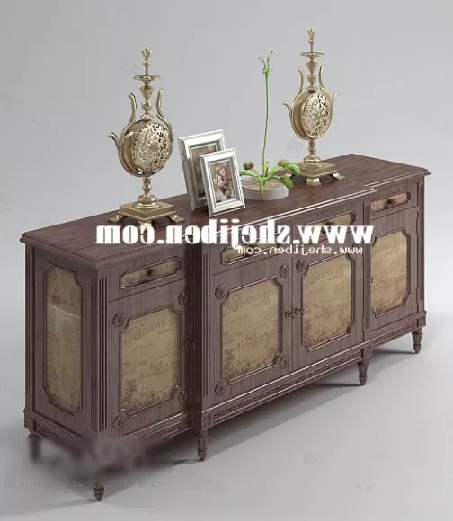 Vintage Television Lowpoly 3d model