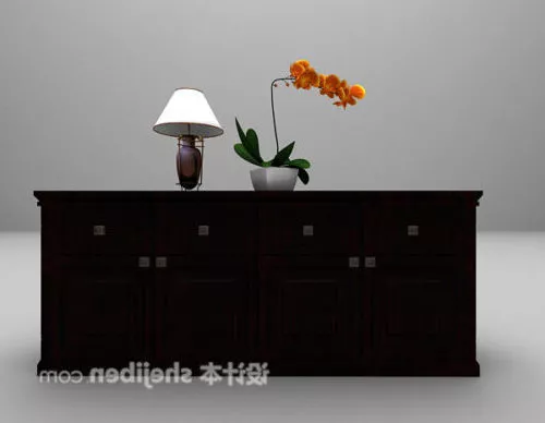 Pavilion House Building 3d model