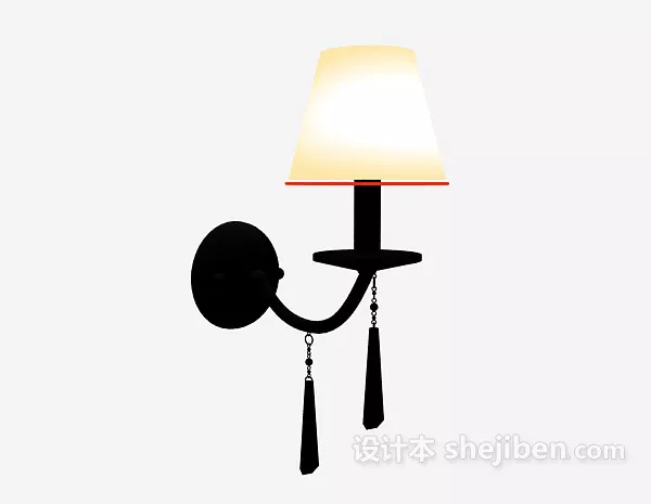 Sphere Pendant Lamp Swarovski 3d model