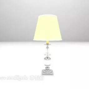 European Table Lamp V1 3d model