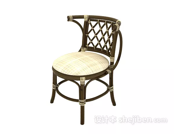 Bar Chair Modern Shape 3d model
