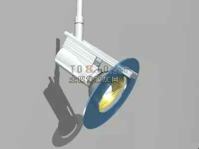 Brass Antique Ceiling Lamp With Chain Hanger 3d model
