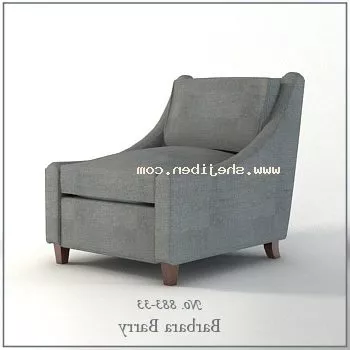 Fabric Single Sofa Armchair 3d model Fabric Single Sofa Armchair 3d model