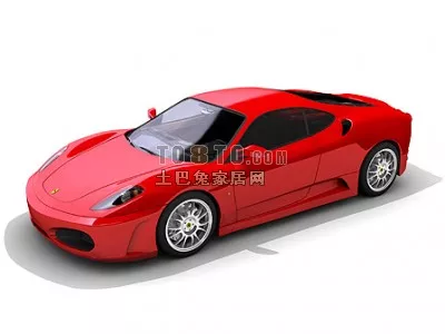Silver Mercedes Benz Sl Car 3d model
