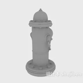 Fire Hydrant Street Component 3d model