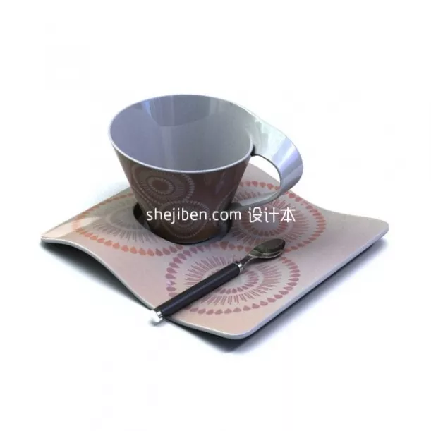 Vintage Chinese Porcelain Teapot 3d model