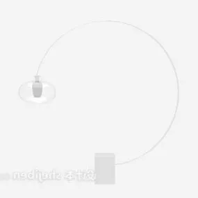 Fishing Light Floor Lamp 3d model