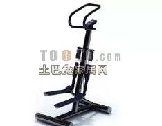 Gym Equipment Rack Like Tube Frame 3d model