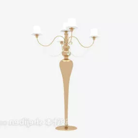 Vintage European Floor Lamp 3d model