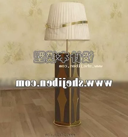 Curved Circular Pendant Lamp Hanging Style 3d model
