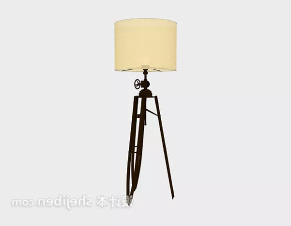 Traffic Lamp Three Lamps 3d model