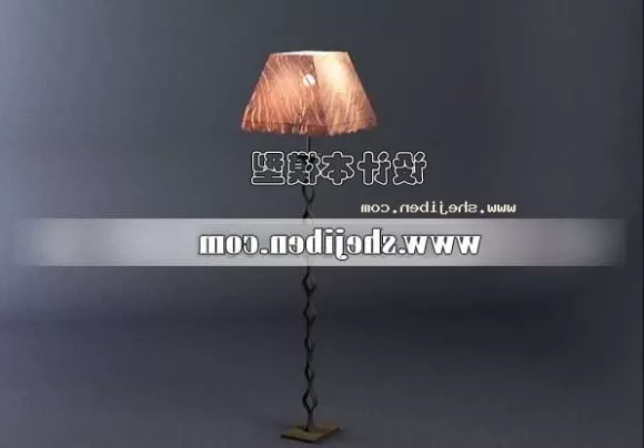 Elegant Led Ceiling Lamp 3d model