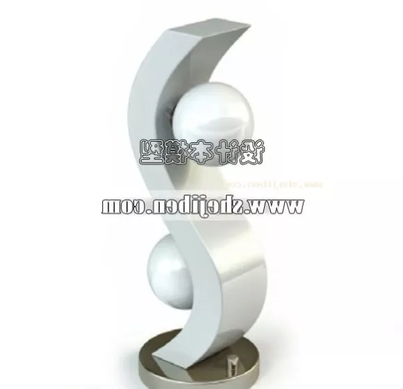 Modern Pendant Light Multiples Circle Shape 3d model