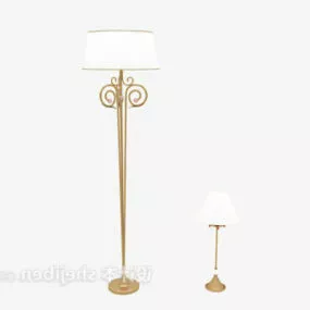 Floor Lamp Table Lamp Set 3d model