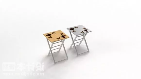 Wood Bench Park Stuff 3d model