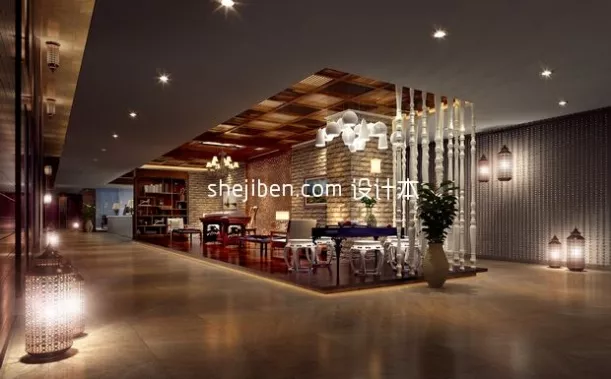 Commercial Mall Building Interior 3d model