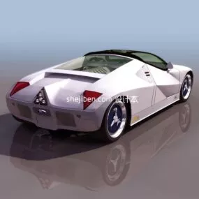 Ford Gt90 Sports Car 3d model
