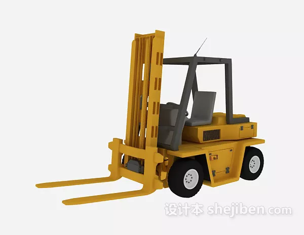 Realistic Forklift V1 3d model Realistic Forklift V1 3d model