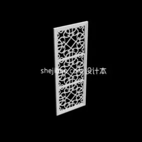 Window Frame Partition 3d model
