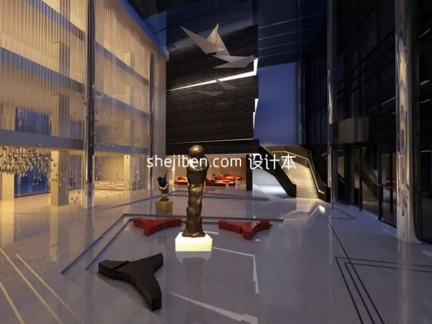 Working Room And Sleeping Room 3d model