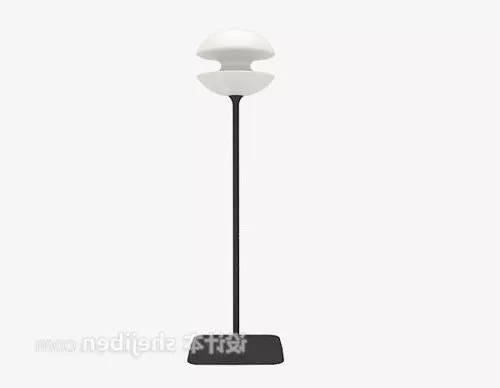 Minimalist White Floor Lamp 3d model Minimalist White Floor Lamp 3d model