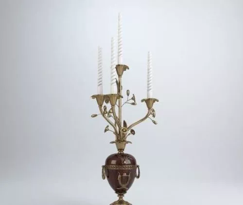 Candlestick In Glass 3d model