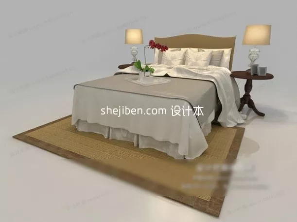 Single Bed Modex 3d model