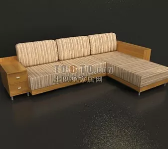 Single Sofa 3d model
