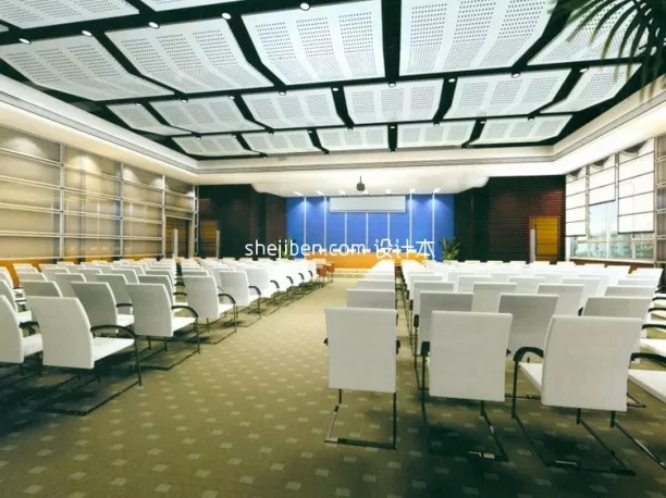 Industrial Empty Room 3d model