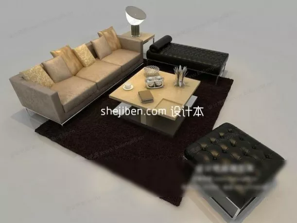 Slow Table Vray 3d model