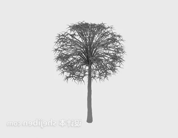 Old Anime Tree 3d model