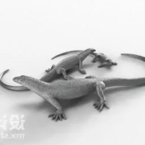 Gecko Lizard Animal 3d model