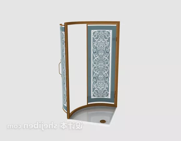 Frame Horizontal Sliding Window 3d model