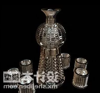 Glassware Pack 3d model Glassware Pack 3d model