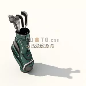 Trash Bag Pack 3d model