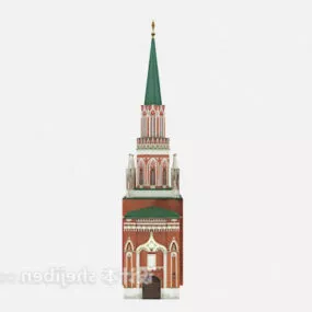 Russian Ancient Building 3d model