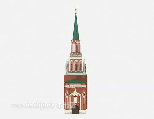 Russian Ancient Building 3d model Russian Ancient Building 3d model
