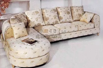 Vintage Sofa Furniture Smooth Edge Style 3d model Vintage Sofa Furniture Smooth Edge Style 3d model