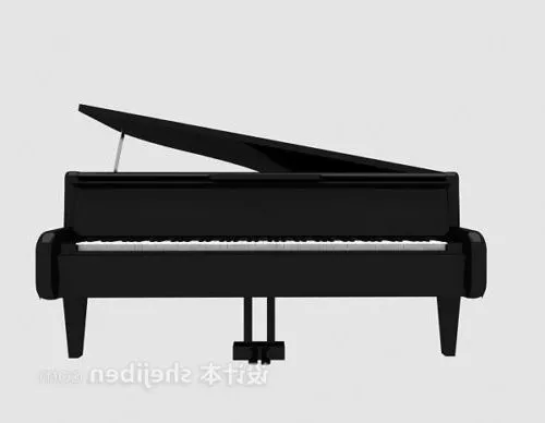 Grand Piano Classic Instrument 3d model Grand Piano Classic Instrument 3d model
