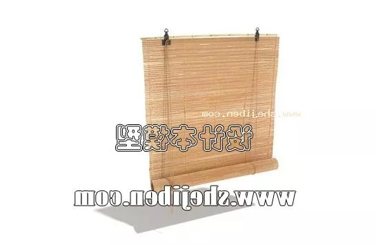 Wood Door Window Lattice Pattern 3d model
