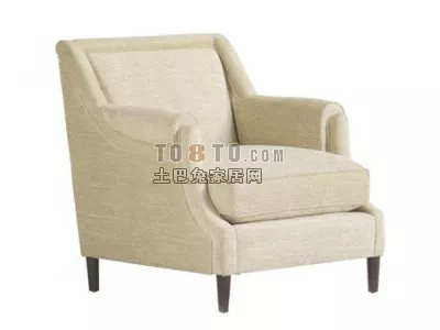 Sofa Lowland U Shaped 3d model