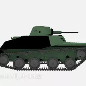 Lowpoly Tank 3d model