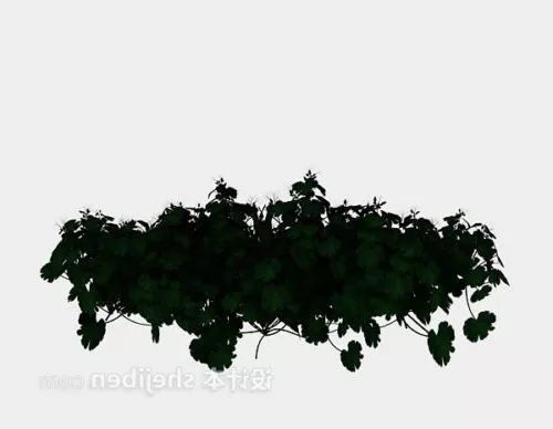 Green Plant Bushes V1 3d model Green Plant Bushes V1 3d model