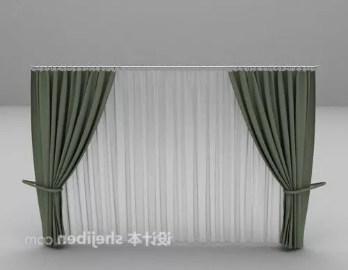 Alien Window Circular Shape 3d model