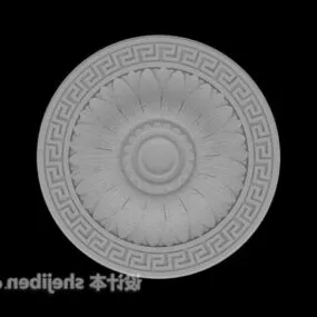 Gypsum Ceiling Plaster 3d model