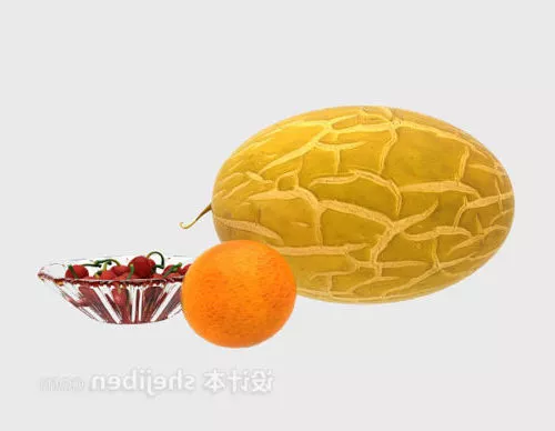 Potato Root 3d model