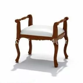 Handrail Stool Chair 3d model